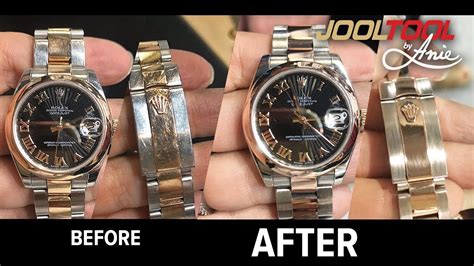 polish rolex|rolex polishing problems.